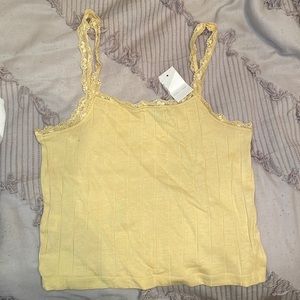 NWT Fitz + Eddie Crop Tank Top